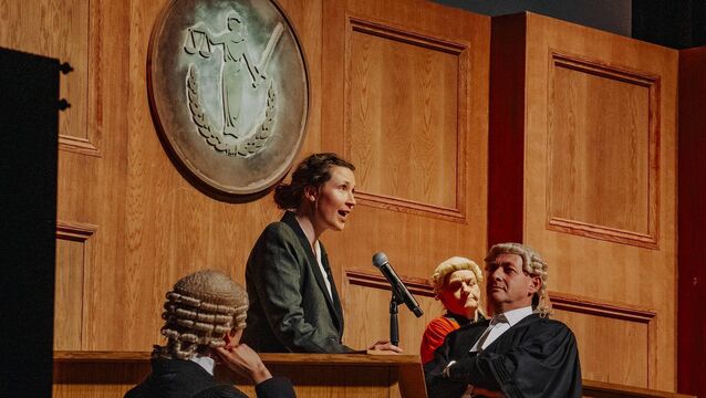 <p>Avena in character as Detective Steel in Murder Trial Tonight by Tigerlane Studios. </p>