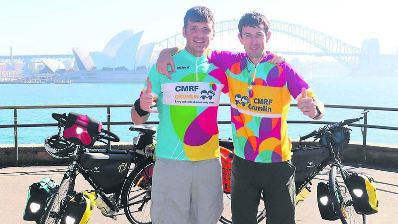 We’ll cycle 25,000km: Oz to Ireland! We’ll cycle 25,000km: Oz to Ireland!