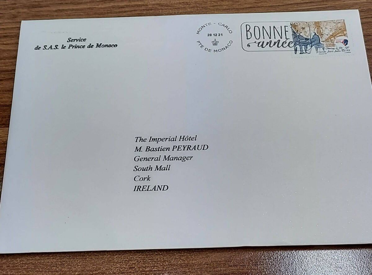 Staff at Cork’s Imperial Hotel were said to have received a boost from a ‘lovely surprise’ which arrived in the post in recent days.&amp;nbsp;