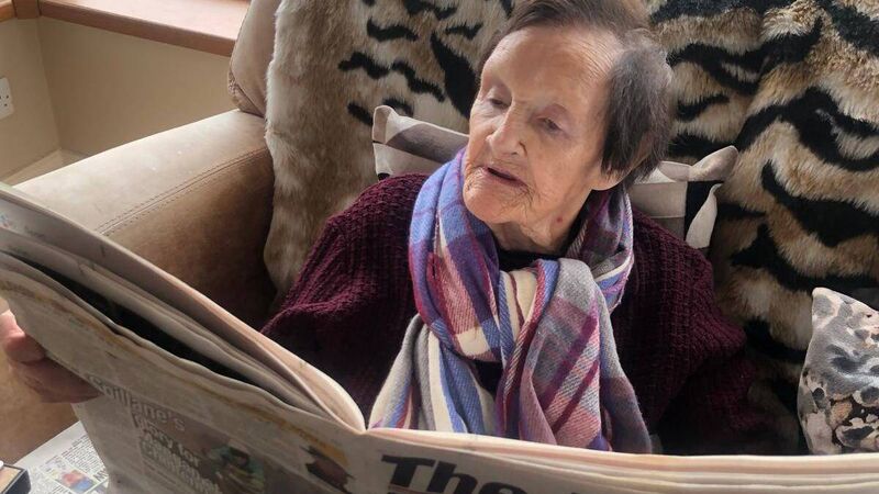 ‘I only want tea and a paper’: Kit, 96, looks forward to Mother’s Day