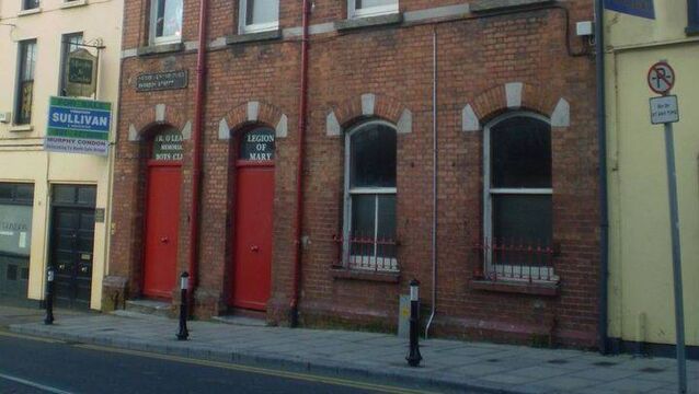 <p>The Fr O’Leary Boys Club at the top of Shandon Street.</p>