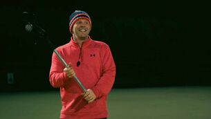 <p>Tony Devine, chairperson of Cork Lacrosse: "I play blues harmonica and also love American football"</p>