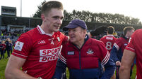Tommy Walsh and  John Cleary after the game 22/2/2026