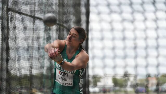 <p>Nicola Tuthill won silver at the European Throwing Cup in Nicosia on Saturday.</p>
