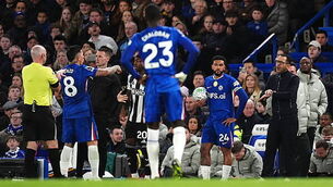 Liam Rosenior: Paul Tierney should focus on refereeing instead of Chelsea huddle Liam Rosenior: Paul Tierney should focus on refereeing instead of Chelsea huddle