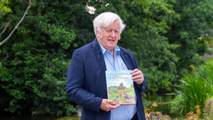 <p>Christy Roche with a copy of his book From Whence They Came, at its launch at The Old Mill in Castletownroche. Picture: Noel Sweeney</p> <p>Christy Roche with a copy of his book From Whence They Came, at its launch at The Old Mill in Castletownroche. Picture: Noel Sweeney</p>