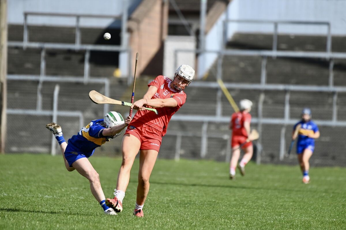  Niamh McNabola firing a shot against Tipp Páirc Uí Rinn. Picture: Larry Cummins