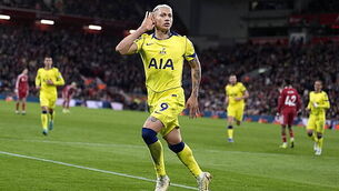 Late Richarlison goal earns Tottenham a point at Liverpool and lifts Igor Tudor