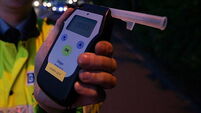 CC.GARDA CHECK790037840.jpg 90037840 Garda Random Alcohol Breath Checkpoint