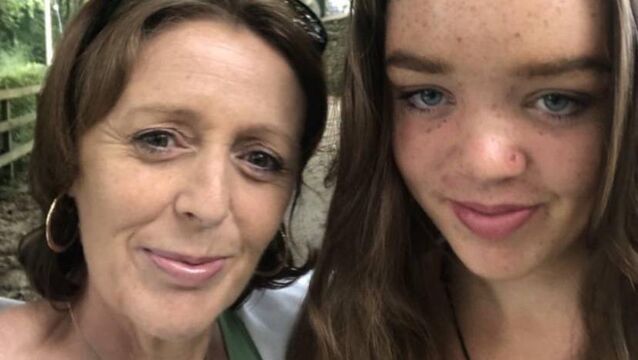 <p>Ellen with her mum Muireann. Ellen was just 15 when her mum passed away. </p>