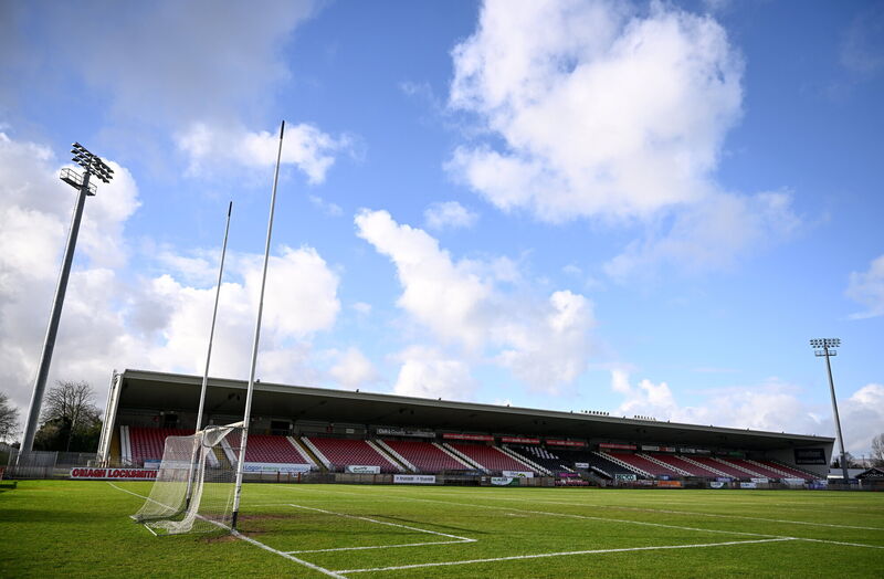 A general view of O'Neills Healy Park in Omagh. Picture: Ben McShane/Sportsfile