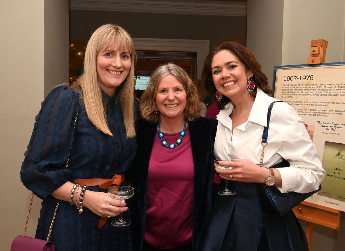  Jane Tobin, Eimear O'Brien and Yvonne McGinn attending the Ladies’ Lunch.