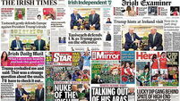 What the papers say: Wednesday's front pages