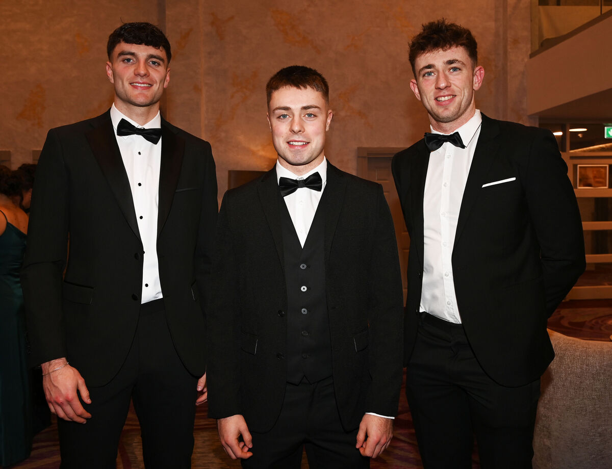 Brian Hayes, William Buckley and Ethan Twomey. Picture: Eddie O'Hare