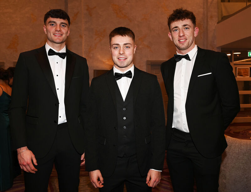 Brian Hayes, William Buckley and Ethan Twomey. Picture: Eddie O'Hare