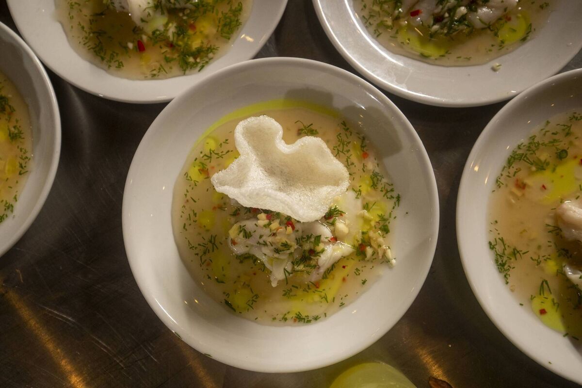 One of the dishes by the Tiger Balm Club. One of the dishes by the Tiger Balm Club.