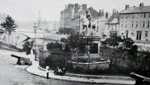 <p>George II 'Yellow Horse' statue. Picture: Cork Camera Club collection, Cork City Libraries</p> <p>George II 'Yellow Horse' statue. Picture: Cork Camera Club collection, Cork City Libraries</p>