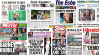 What the papers say: Friday's front pages