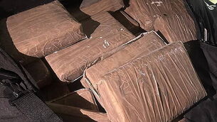 Two men arrested after €2.75m worth of drugs seized in Co Dublin Two men arrested after €2.75m worth of drugs seized in Co Dublin