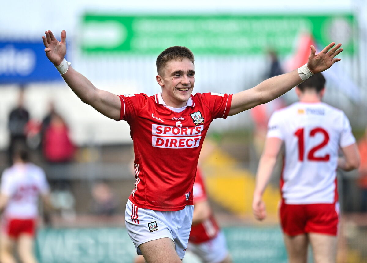 Tommy Walsh of Cork celebrates after the win over Tyrone. Picture: Oliver McVeigh/Sportsfile