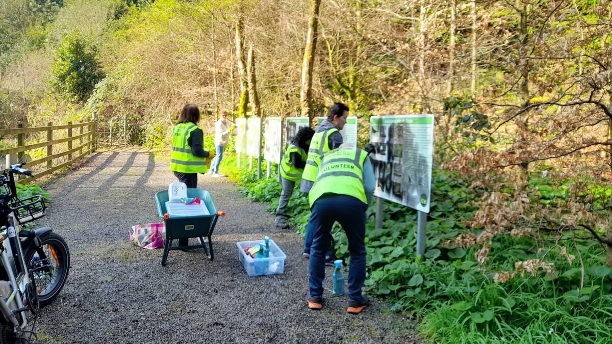 'No place for this in our community': Antisemitic hate messages daubed on signs and walls at Cork nature trail