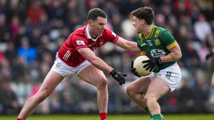 <p>REMATCH: James Conlon of Meath and Maurice Shanley of Cork in action in February's clash. Picture: INPHO/James Lawlor</p> <p>REMATCH: James Conlon of Meath and Maurice Shanley of Cork in action in February's clash. Picture: INPHO/James Lawlor</p>