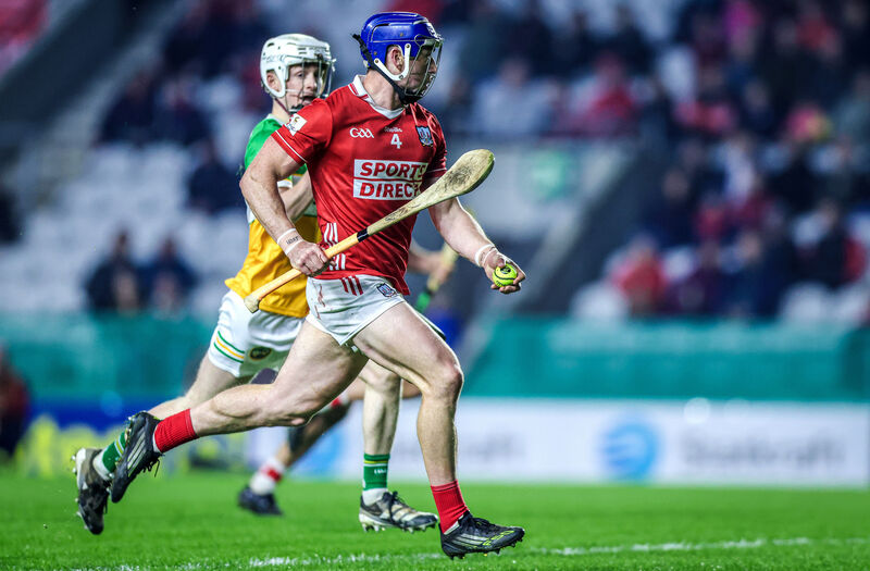 Seán O'Donoghue powers up the pitch against Offaly. Picture: INPHO/David Ribeiro