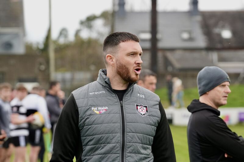 Midleton manager Pádraig O'Shea. Picture: Noel Sweeney