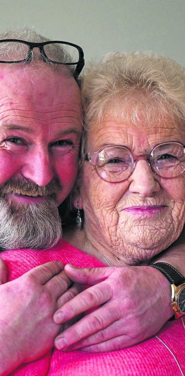 Stephen Lane with his mother Carmel Lane at the family home in Carrigaline Picture: Chani Anderson Stephen Lane with his mother Carmel Lane at the family home in Carrigaline Picture: Chani Anderson