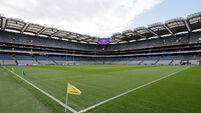 A general view of Croke Park before the game 14/3/2026