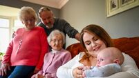 Five generations of one Cork family: Una welcomes first great-great-grandchild 