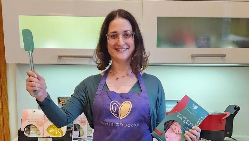 Liora Omer says she has noticed people are eager to learn more about chocolate. Liora Omer says she has noticed people are eager to learn more about chocolate.