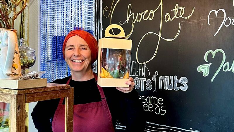 “People who used to take a bottle of wine to dinner parties will now buy a box of chocolates from us instead or buy chocolates for dessert,” says Niamh O’Reilly. Picture: Kate Ryan “People who used to take a bottle of wine to dinner parties will now buy a box of chocolates from us instead or buy chocolates for dessert,” says Niamh O’Reilly. Picture: Kate Ryan