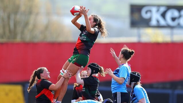<p>Sacred Heart Clonakilty vs Colaiste Pobail Bheanntrai: Sacred Heart Clonakilty's Leona Arra</p>