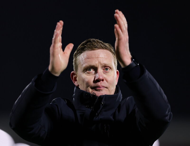 Cork City manager Barry Robson. Picture: Michael P Ryan/Sportsfile