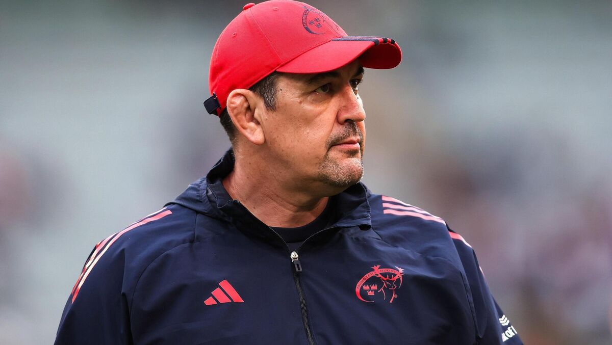 Munster head coach Clayton McMillan. Picture: Shaun Roy/Sportsfile Munster head coach Clayton McMillan. Picture: Shaun Roy/Sportsfile