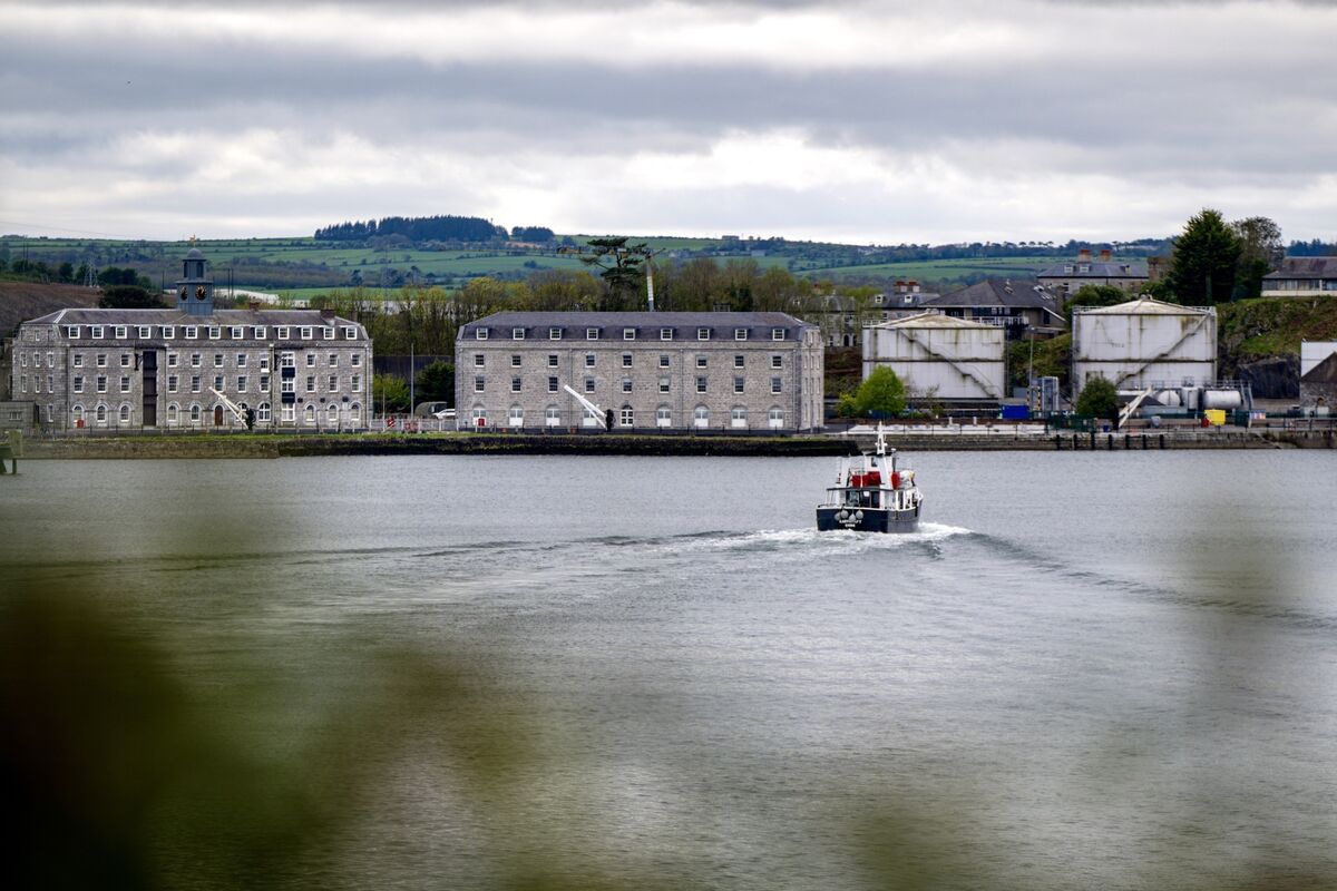 The Navy base at Haulbowline.  Picture: Chani Anderson