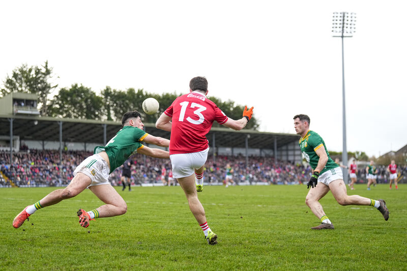 Chris Óg Jones of Cork in action against Meath. Picture: INPHO/James Lawlor