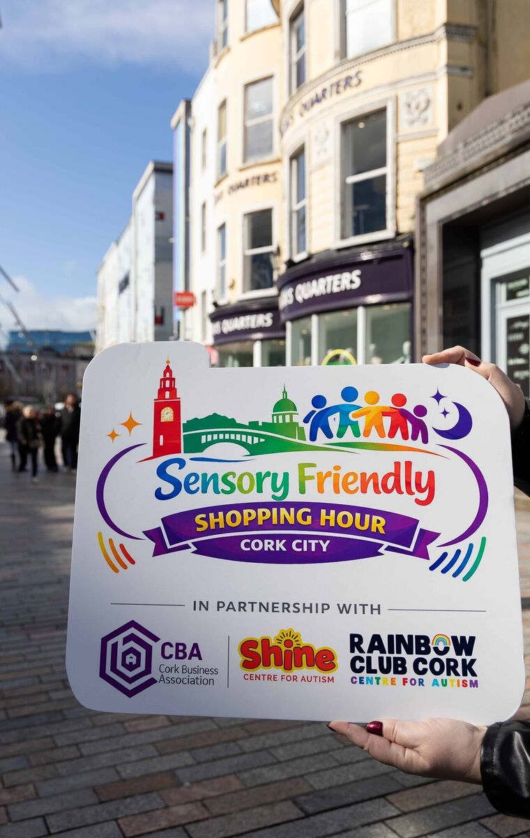 Cork City retailers are renewing their commitment to inclusive shopping with the refresh and expansion of the city's sensory-friendly shopping initiative.  Picture: Alison Miles / OSM PHOTO