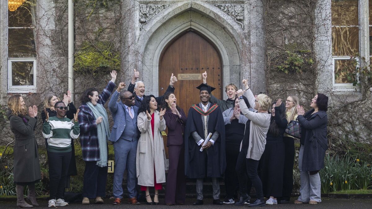 Civil engineer who fled war torn home country first to graduate from UCC refugee scholarship scheme