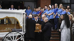 Mourners at Amy Doherty’s funeral hear of her ‘magnetic personality’ Mourners at Amy Doherty’s funeral hear of her ‘magnetic personality’