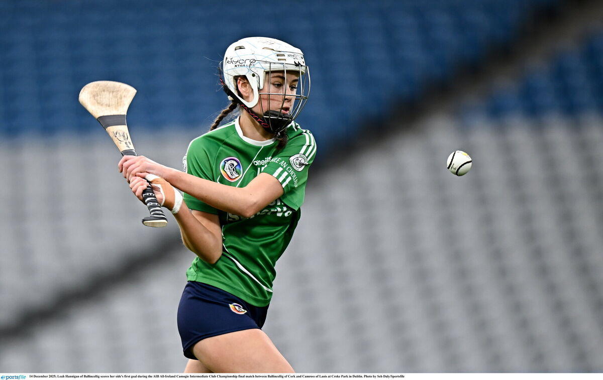 Leah Hannigan, in action for her club Ballincollig, will be one of the players Cork minors will look to against Kilkenny on Sunday in the All-Ireland championship. Picture: Seb Daly/Sportsfile