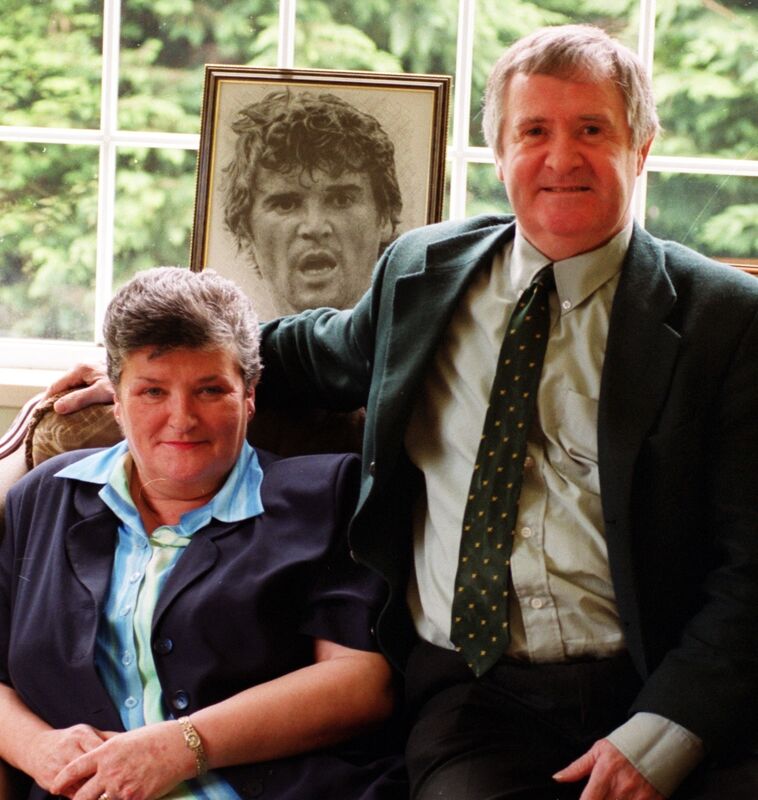 Marie and Mossie  Keane at their home in 1999. File picture: Eddie O'Hare