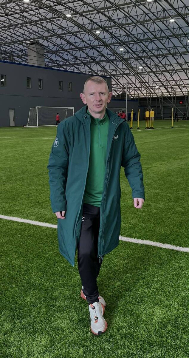 Kieran McKeown pictured at one the Referees coaching seminars 