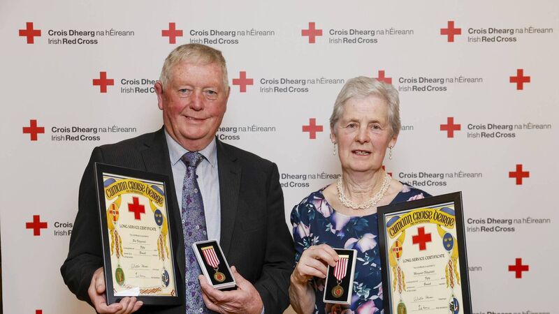 Irish Red Cross volunteers from Cork honoured for five decades of service