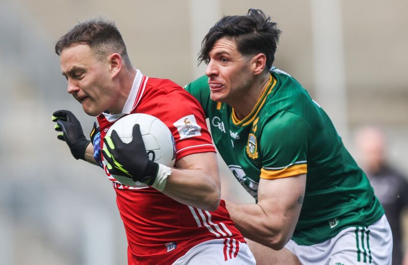 Cork's Steven Sherlock on the move against Meath. Picture: INPHO/Tom Maher