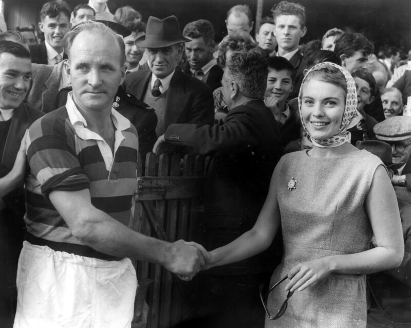CHRISTY RING AND JEAN SEBERG SEPT 1959 AT THE CORK FILM FESTIVAL