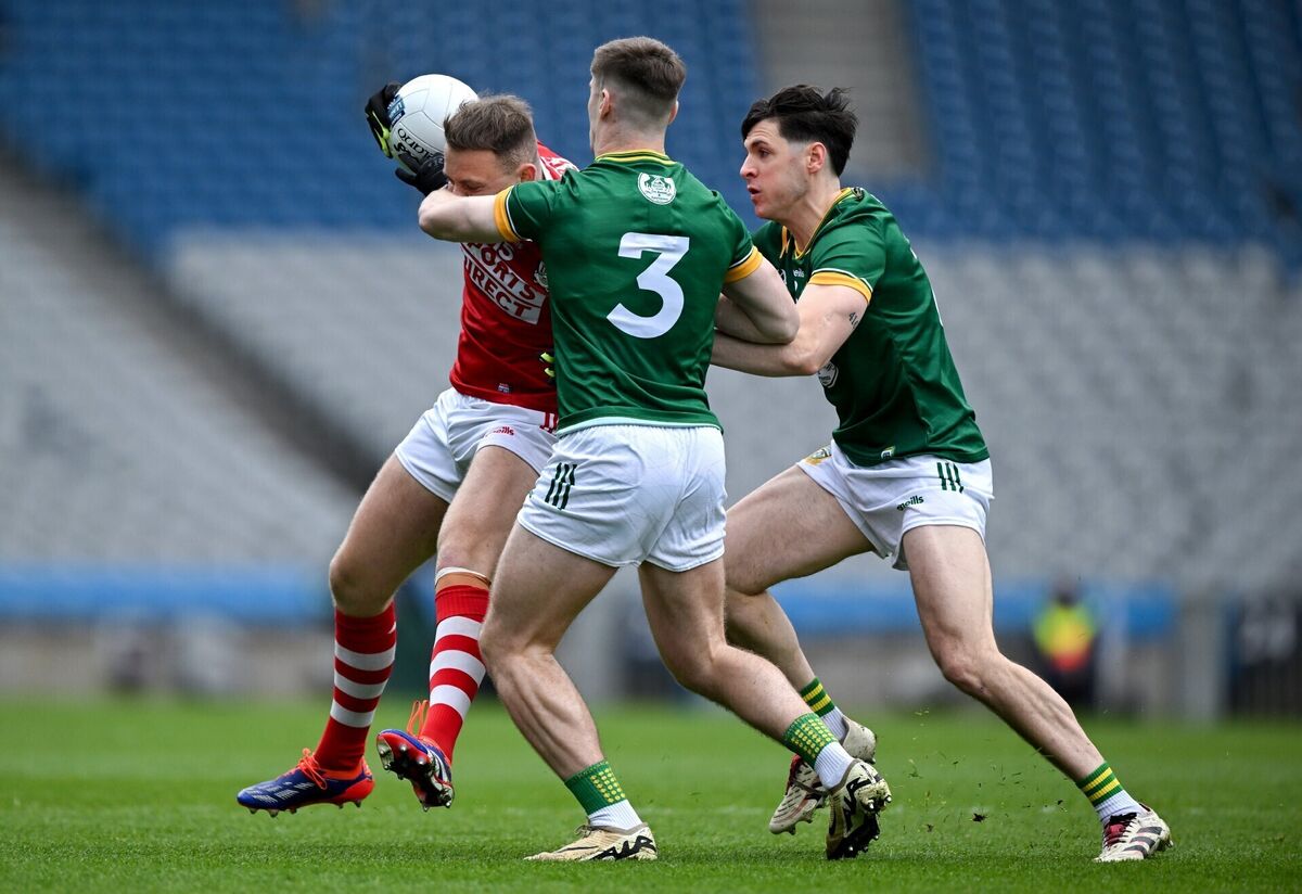 Keith Rafferty Meath Lessons from Cork's loss to Meath: Kickout variety is vital and Dara ...