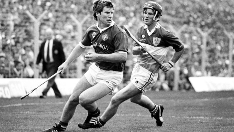 Dermot McCurtain, seen here in action in the 1984 All-Ireland final, captained Cork to win the league in 1980. Dermot McCurtain, seen here in action in the 1984 All-Ireland final, captained Cork to win the league in 1980.