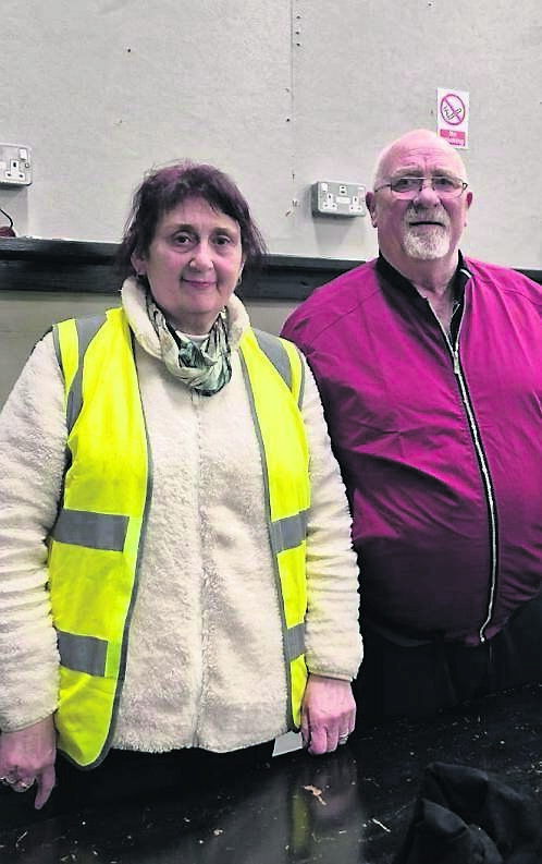 Some of the volunteers at the Homeless Help &amp; Support Cork hub in Kryl’s Quay, Cork city